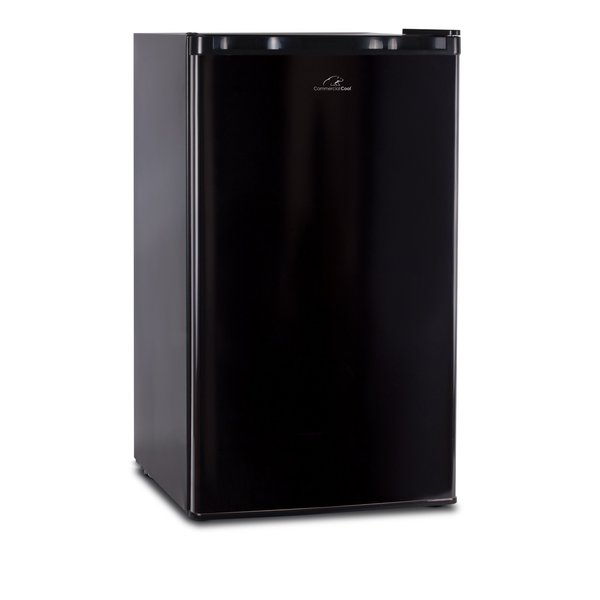 Commercial Cool 3.2 Cu. Ft. Refrigerator, Freezer, Black CCR32B